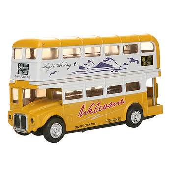 合金车模双层公交车 小汽车玩具 迷你口袋车警车工程车消防车多功能加油站停车场模型 校巴【图片 价格 品牌 报价】-京东
