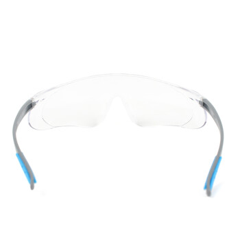 霍尼韦尔S300A 300210通用款灰蓝镜架 透明镜片 加强防刮擦眼镜 5副起订
