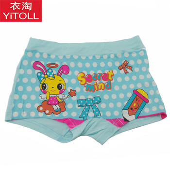 衣淘YiTOLL 女<em>卡通儿童内裤</em>女孩<em>内裤</em>短裤底裤