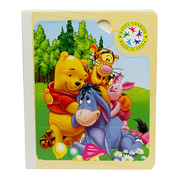 POSCN 木制玩具 拆装动漫拼图 和谐森林动物