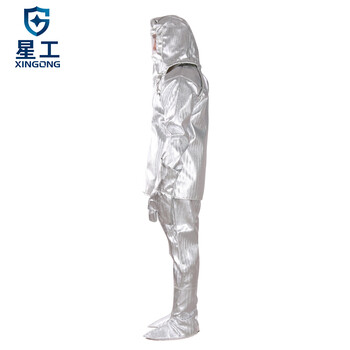 星工（XINGGONG） 消防员防火服隔热服辐射热1000 柔软舒适防烫服 火灾服逃生防高温衣服定制 S码160-165