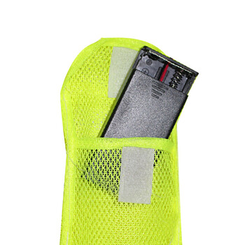 谋福 CNMF 8681 LED带灯反光马甲 施工环卫反光衣 骑行安全服（带灯款 反光背心）