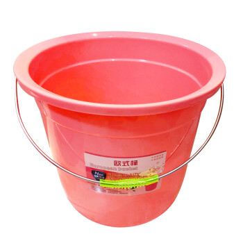 科力邦（Kelibang） 水桶 加厚塑料耐用大号提水桶 17L工厂车间环卫水桶 KB3003 红色