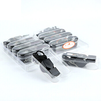 谋福（CNMF）8563  经典篮球裁判口哨 足球口哨 运动装备 黑哨红哨 儿童口哨 教练哨子 （经典黑 口哨）