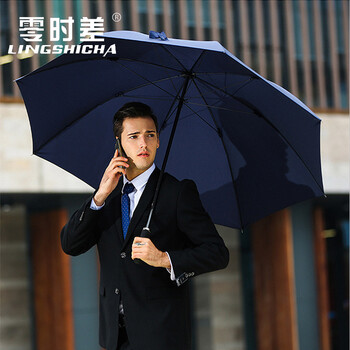 顺风包邮正品碳纤维雨伞全碳纤维长柄超大结实长柄伞 纯手工低调礼品雨伞男士高端商务伞 碳纤维-130CM黑色