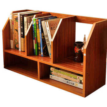 Buy Simple Modern Table Small Bookshelf Student Desk Storage Desk