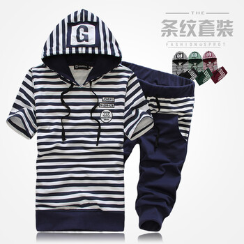 丹杰仕夏冬春2014爆款新款短袖连帽<em>开衫</em>卫衣