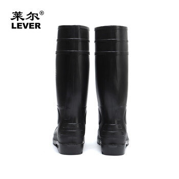 莱尔SL-2-99双钢三防PVC劳保靴防静电/防砸/防刺穿/耐酸碱/耐磨/防水/防滑定做1双42码