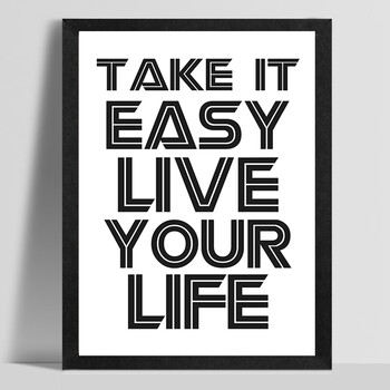 轩逸北欧装饰画英文字母海报黑白挂画公司标语