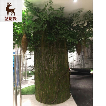 管道装饰护角水管仿真室内遮挡装饰树皮管道假树柱子墙面护角煤气下水