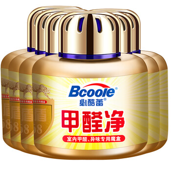 
                                        必酷蕾 甲醛清除剂 强力型光触媒去除甲醛净化剂 新房装修家具除甲醛 6盒装(90-120平)                