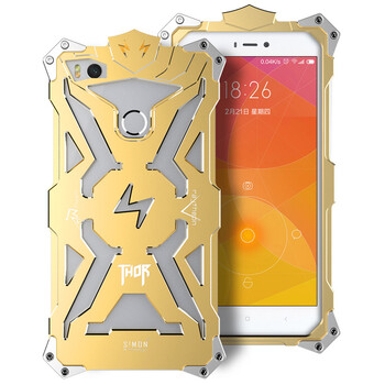 NewYi 雷神金属边框手机壳保护套 适用于小米