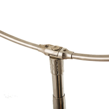 谋福 CNMF 8624 游泳池 救生设备救生杆 不锈钢伸缩救生杆 游泳池伸缩杆救生棒 （4节4米 救生杆）