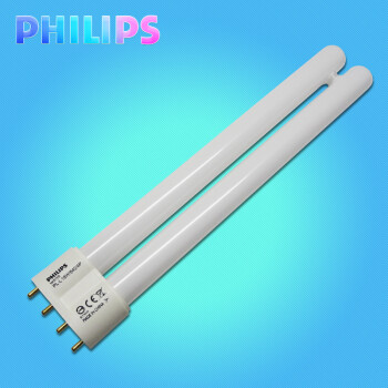 
                                                                                飞利浦灯泡灯管荧光灯插管H管PL-L 4针18/24/36/40/55W 18W 长223mm 正白光 4000K                