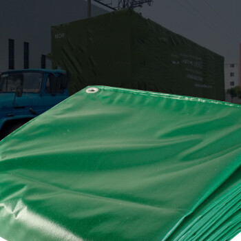 新越昌晖PVC防雨布篷布帆布塑料布油布苫布雨棚布货车遮雨遮阳防晒35厚 10*12m【订制】