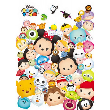 誉静tenyo迪斯尼进口拼图 tsum 角色大集合108片