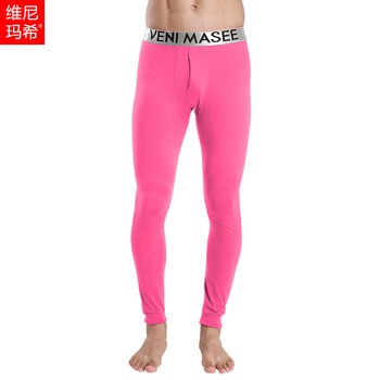 ... 打底薄款紧身线裤 衬裤男 纯色(天蓝+玫红) 180/102(XL