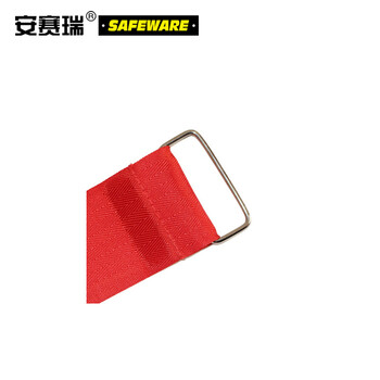 安赛瑞 手提式电力安全警示带（止步，高压危险）5cm×100m 电力施工警示锦纶隔离带 13937