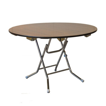 天坛家具 简易折叠餐桌 吃饭圆桌 便携式 小户型餐桌单桌 方圆桌子