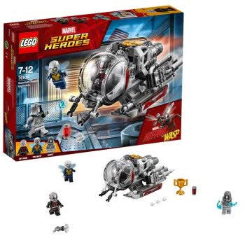 乐高(lego)儿童积木玩具 小颗粒超级英雄系列 76109 蚁人勇闯量子世界