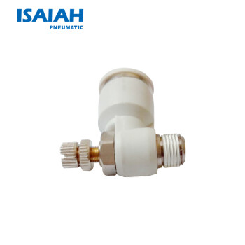 ISAIAH 气管接头 节流阀标准型 ISC快速插接头 气动元件 气动接头 ISC10-02