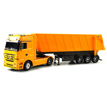 青艺 儿童男孩玩具汽车 遥控1:32大卡车 遥控自