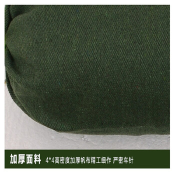 聚远 JUYUAN SDJN  沙袋 安全应急 防汛物资 防汛防洪专用沙袋 帆布消防沙袋 救灾沙包无沙版 10条装
