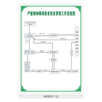 《医院宣传画 严重精神障碍患者信息管理工作