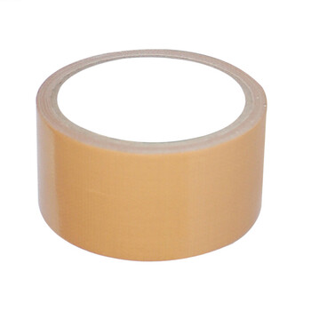 谋福（CNMF）8601 布基胶带 地毯胶带 管道捆扎胶布 彩色布胶带 （布基胶带 土棕色款）