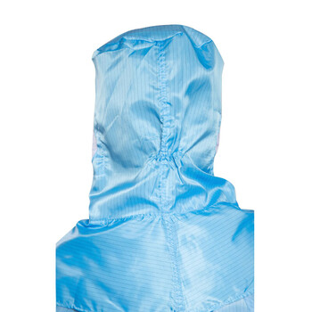 谋福CNMF 8525 洁净防尘帽 防静电工作帽子洁净头罩披肩帽 （披肩帽 蓝色款）