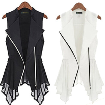 2014夏装新款<em>雪纺</em>衫外套 <em>欧美</em>女装大码修身中