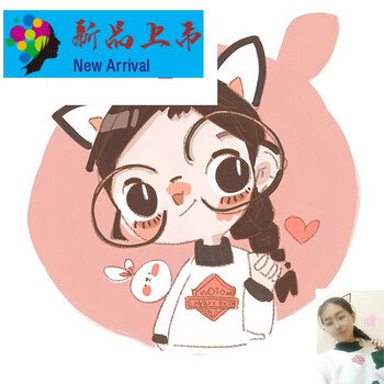 χ萌q版 漫画卡通头像设计照片转手绘人物动漫形象肖像logo时尚家居
