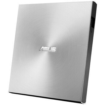华硕8倍速 USB2.0 外置DVD刻录机 移动光驱 银色(兼容苹果系统/SDRW-08U7M-U)