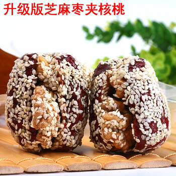 羊排枣夹核桃仁400g干脆香甜a羊排零食坝上草原芝麻多少钱图片