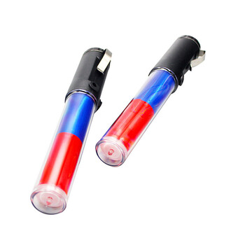 谋福 CNMF 交通道路棒 交通荧光棒 警示闪光棒 (充电款配充电器)红蓝色