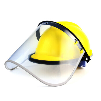谋福 CNMF 8637 头戴式隔热面罩 有机玻璃防护面罩 防冲击防飞溅 （头戴式 透明面屏）