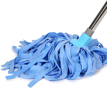 科力邦（Kelibang） 拖把 公司木地板传统墩布头 工厂酒店大堂麂皮巾圆碗老式拖把 KB1109 颜色随机