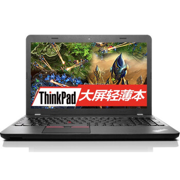 ThinkPad 大屏轻薄系列E550(20DFA05DCD）15.6英寸笔记本电脑 (i5-5200U 8G 192GB SSD 2G独显 Win10）