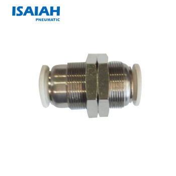 ISAIAH 气管接头 隔板直通 IPM快速插接头 气动元件 气动接头 IPM08