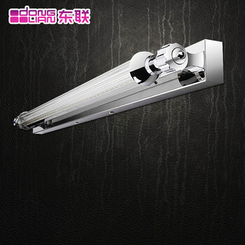 东联LED镜前灯简约现代 浴室灯壁灯卫生间灯饰灯具b13 暖白光8W/铬色