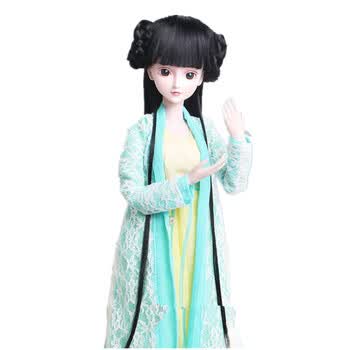洋娃娃古装叶罗丽娃娃衣服三生三世白浅上神凤九改妆配件服饰 花千骨