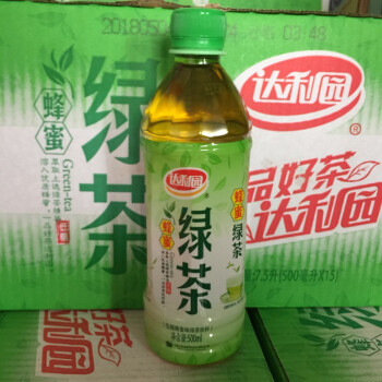 达利园 绿茶500ml 1*15 佳亿