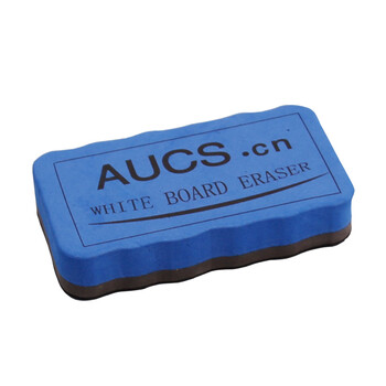 AUCS  磁性白板擦磁吸黑板擦刷白板笔板擦画板写字板玻璃板擦专用套装白班擦 办公用品 3个装/三色 