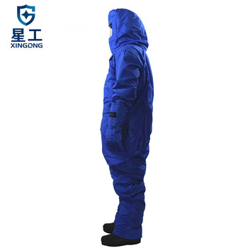 星工（XINGGONG）连体耐低温防护服 加气站液氮干冰防寒冷库防冻服定制 XL码(175-180)