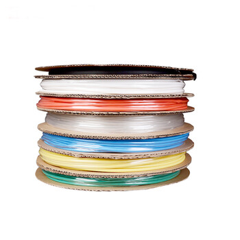 广邦电缆附件 RSG-φ12 绝缘套管电工数据电线电缆保护热收缩管 红色100米/卷