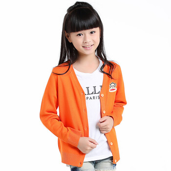 佳佳<em>靓</em> 2014春秋新款女童<em>开衫</em>针织衫毛衣 儿童