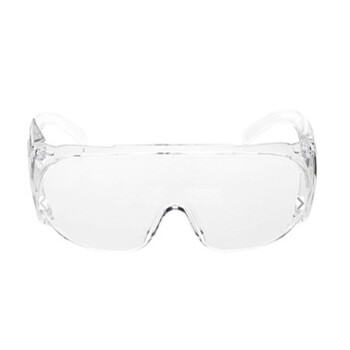 谋福CNMF 8552 实验防护眼镜防冲击防雾 护目镜( 全透明百叶款)