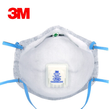 3M 8577口罩防厨房油烟/防尘/防有机蒸汽/防异味 /防装修/烟/汽车尾气/雾霾/喷漆定做男女通用