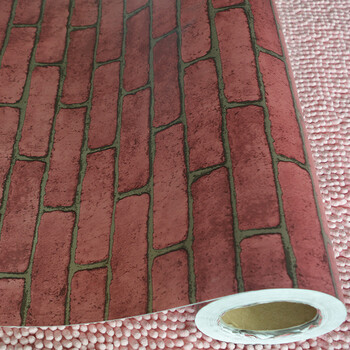 
                                                            DH广恒鑫90cm自粘墙贴防水墙纸灰砖宿舍贴墙贴琉璃砖纹爬山虎壁纸复古家具贴橱柜贴 爬山虎90cm*5m价格 中                