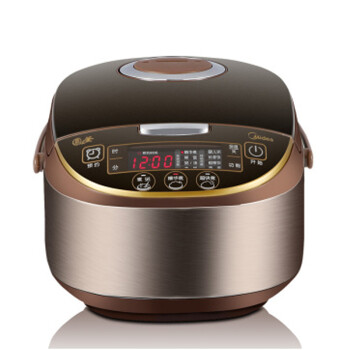 Midea/美的 智能不锈钢4L电饭煲涡轮动力圆灶釜内胆